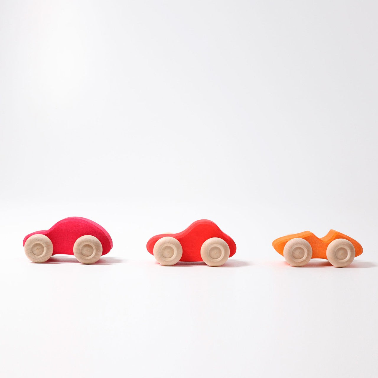 Grimm's Wooden Colored Cars Set