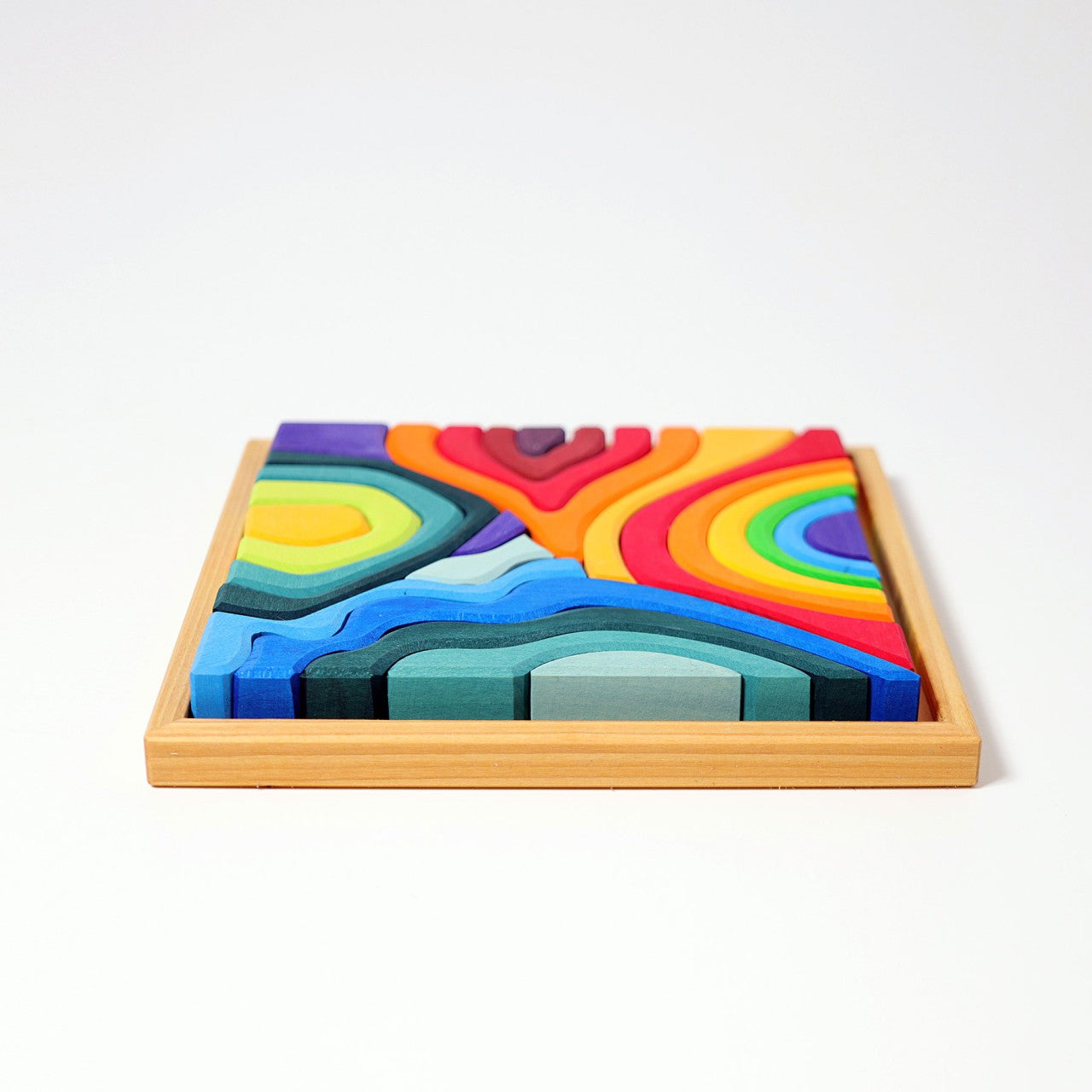 Grimm's Wooden Small Four Elements Block Set