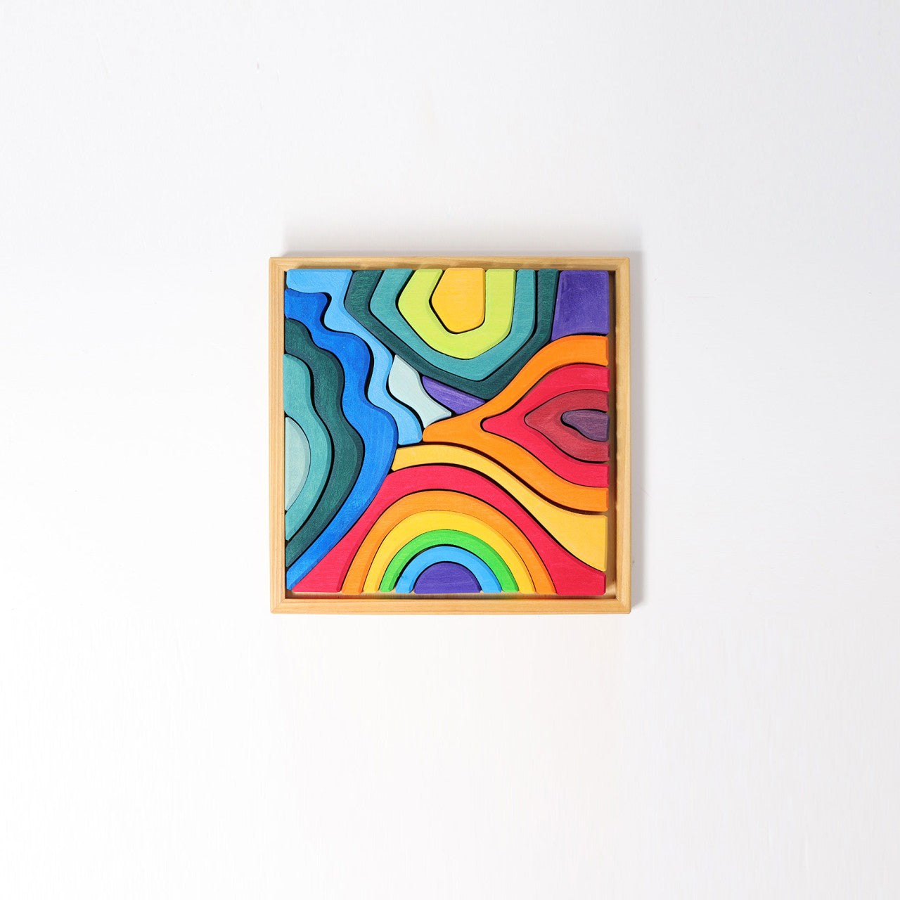 Grimm's Wooden Small Four Elements Block Set