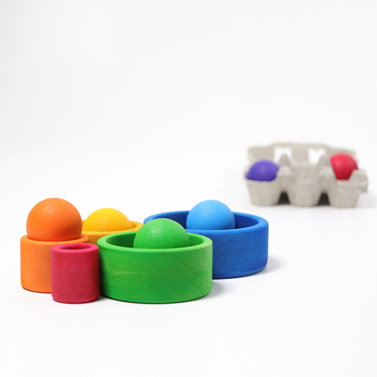 Grimm's Wooden Rainbow Balls